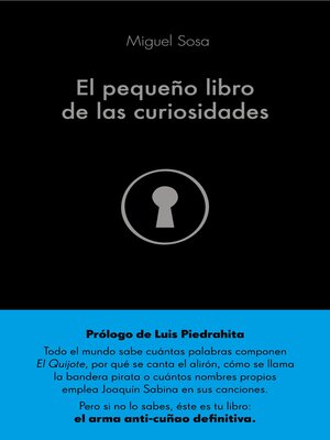 cover image of El pequeño libro de las curiosidades
